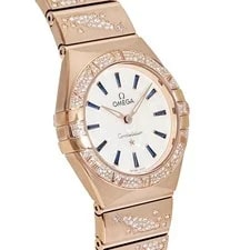 Omega Constellation 131.55.28.60.99.002 Quartz 28mm White Sedona Gold Diamond 3
