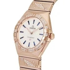 Omega Constellation 131.55.28.60.99.002 Quartz 28mm White Sedona Gold Diamond 4