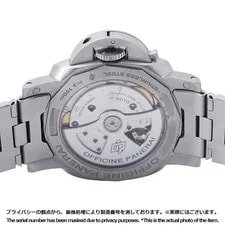 Panerai Luminor PAM00722 Stainless Steel 42mm Black Dial Automatic 1950 #TZW233 3