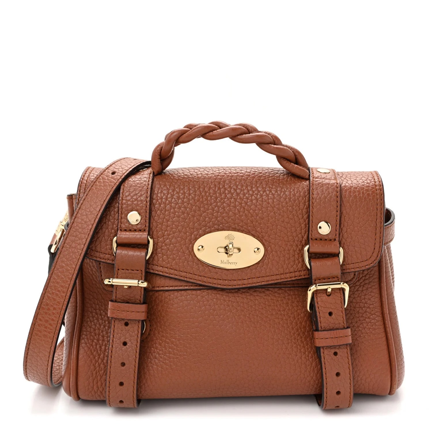 Mulberry — Heavy Grain Mini Alexa — Handbag — resale