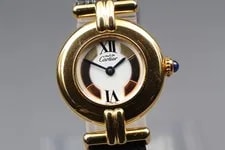 [EXC+5 /Box] Cartier Must Colisee Vermeil 1902 Quartz Japan 3