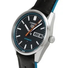 TAG Heuer Carrera Day-Date WDA2110.FC6614 ( WDA2110) 41mm Black / Blue #WW2735 2