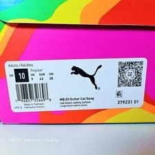 Puma MB.03 US 10 Nitro Basketball Guttermelo 379231 01 New 2