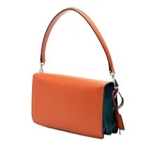 Prada Lux Sound Lock Satchel Peacock 2
