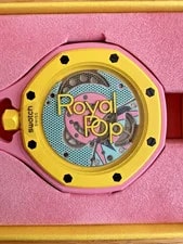Audemars Piguet X Swatch Royal Pop OTG ROZ SSX03J100N AP 3