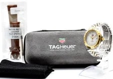 Tag Heuer 155.706 WS1120 1500 GMT Gold White 200m Quartz Japan 2