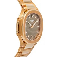 Patek Philippe Nautilus 7118/1R-010 NEW 2023 B/P 18k Rose Champagne Dial 35mm 4