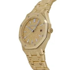 Audemars Piguet Royal Oak 77450BA.GG.1361BA.01 Frosted Yellow Gold Crystal Sand 3