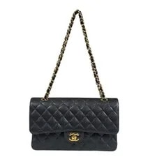 Chanel — Chanel A01112 Caviarskin WChain W Flap Matrasse — Handbag — resale