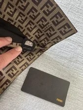 Fendi Baguette Authentic Long Wallet 4