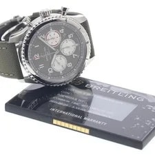 Breitling — Breitling Aviator 8 B01 AB0119 Automatic 43mm Papers Green Chronograph — Watch — resale