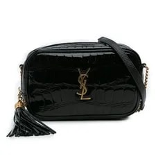 Saint Laurent — Authenticated Saint Laurent Mini Embossed Lou Camera — Handbag — resale