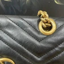 Gucci GG Marmont 22 Small Matelassé Chain Crossbody 3