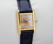 Cartier Must Tank Three Color Gold Dial SM 21mm Quartz 3