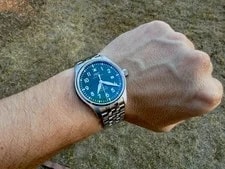 IWC Pilot's Mark XX IW328206 40 MM Green Dial Stainless Steel 2026 3