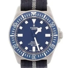 Tudor — 2023 Papers Tudor Pelagos FXD Navy Blue Titanium Fabric 25707B/23 42mm BOX — Watch — resale