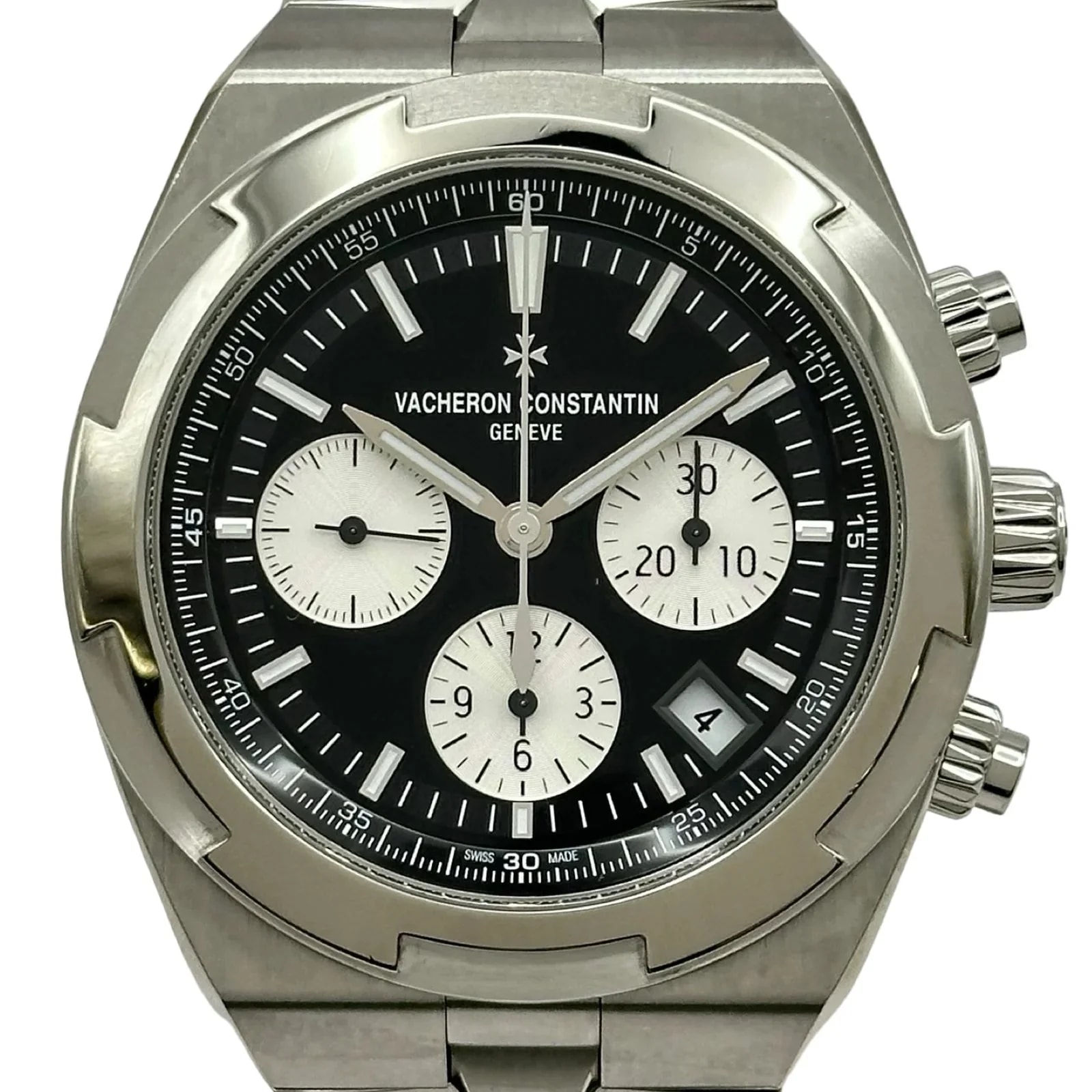 Worldofluxuryus — Vacheron Constantin Overseas Chronograph Stainless Steel ’s — Watch — resale