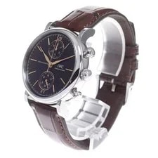 IWC — IWC Portofino Chronograph 39 IW391404 39mm SS Black Dial Automatic #C4141 — Watch — resale
