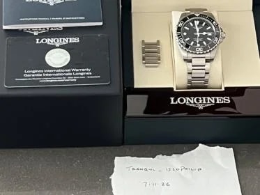 Longines — Longines Hydroconquest 39mm Automatic — Watch — resale