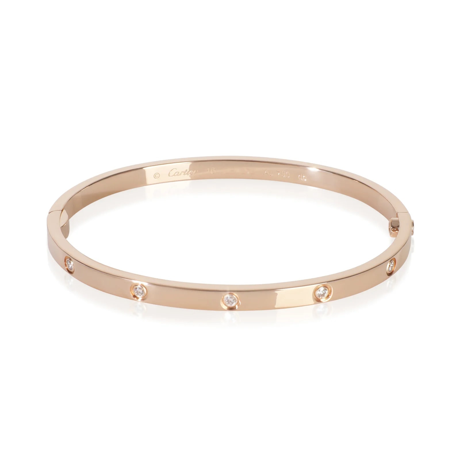 Cartier — Cartier Rose Gold Small Model Love Bracelet 18k — Jewelry — resale