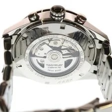 TAG Heuer CV2A1S Carrera Calibre 16 Chronograph Black Dial SS AT Stainless Steel 3