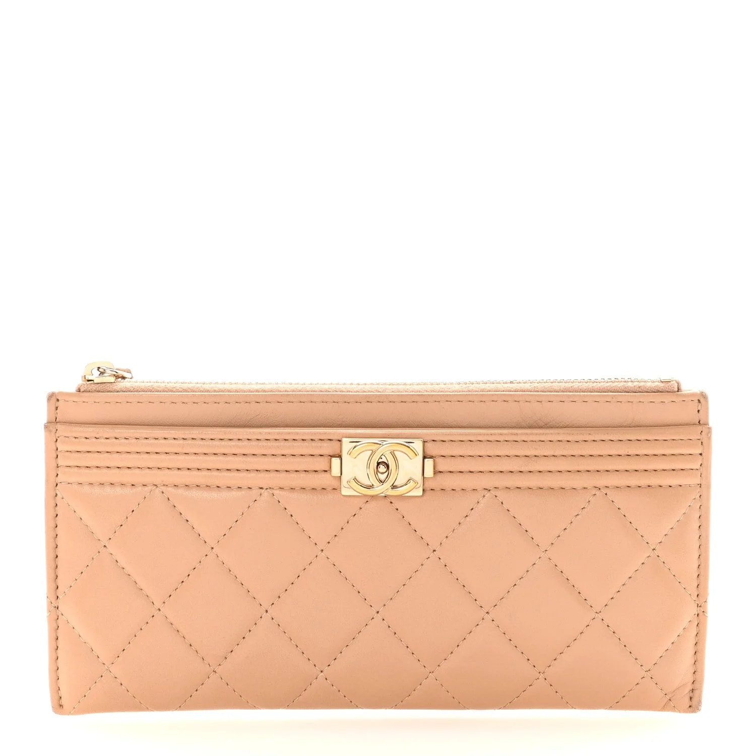 Chanel — Classic Zip Boy Pouch — Accessory — resale