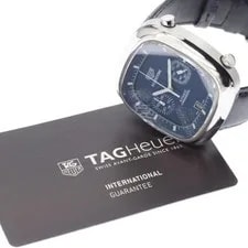 Tag Heuer — TAG Heuer Silverstone CAM2110 42mm SS Leather Blue Dial Automatic #C032 — Watch — resale