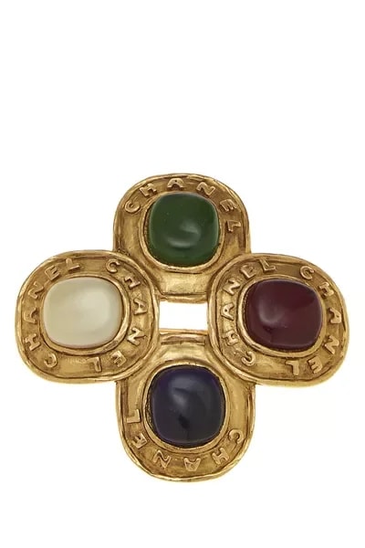 Chanel — & Gripoix Pin — Jewelry — resale