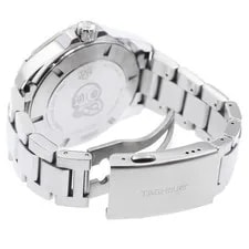 TAG Heuer Aquaracer WAY201T.BA0927 44mm SS Blue Dial Automatic GMT Date #C178 4