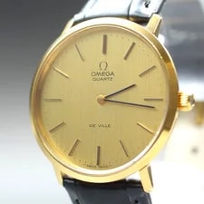Omega — 1993 Omega de Ville Cal.1378 Gold Roman Quartz — Watch — resale
