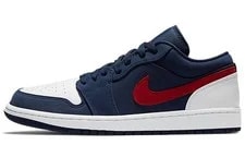 Jordan — [CZ8454-400] -- Jordan Air 1 Low 爱国者 百搭 低帮 复古篮球鞋 男款 蓝红 — Sneaker — resale