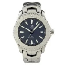Tag Heuer — TAG Heuer WJ1112 Link SS Quartz Navy — Watch — resale