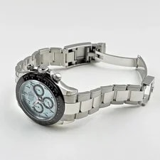 Rolex Daytona 116576TBR Platinum Ice Blue Arabic Dial Diamond Baguette Bezel 4