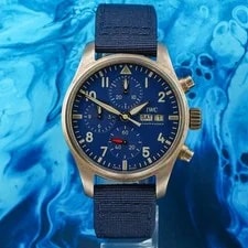 IWC Pilot's Chronograph Bronze Case, Blue Dial 41mm - IW388109 2025 2