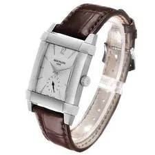 Patek Philippe Gondolo White Gold Silver Dial 5111 5111G 4