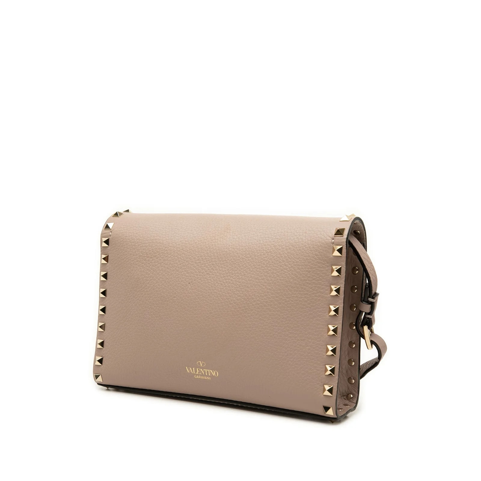 Small Pebbled Rockstud Flap Crossbody 2