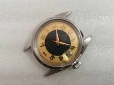 Tudor Oyster 7992-0 Small Rose Manual Wind Gold Black Dial 3
