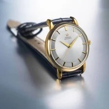 Omega 1958 Automatic Gold Index Dial 2
