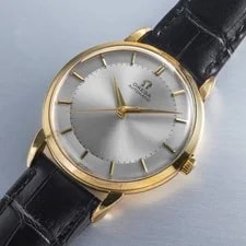 Omega 1958 Automatic Gold Index Dial 3