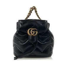 Gucci — Gucci GG Marmont Matelassé Backpack 93097489 — Handbag — resale