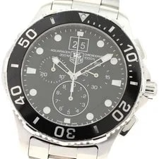 Tag Heuer — TAG Heuer CAN1010 Aquaracer Chronograph Quartz S 938674 From Japan — Watch — resale