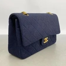 Auth [6gd4488-k] Chanel Matrasse W Flap WChain ... 2
