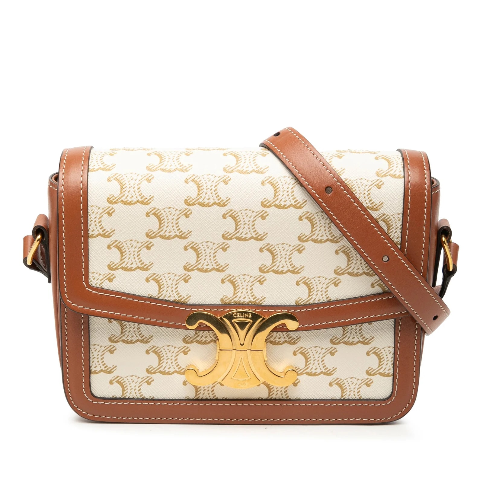 Celine — Teen Triomphe and Crossbody — Handbag — resale