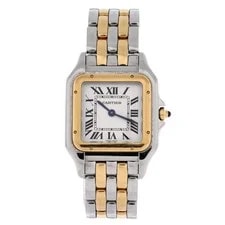 Cartier Panthere de Quartz Stainless Steel and Yellow Gold 27 2