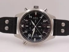 IWC Doublechronograph Rattrapante 3778 +Papers '2019 Automatic IW377801 3