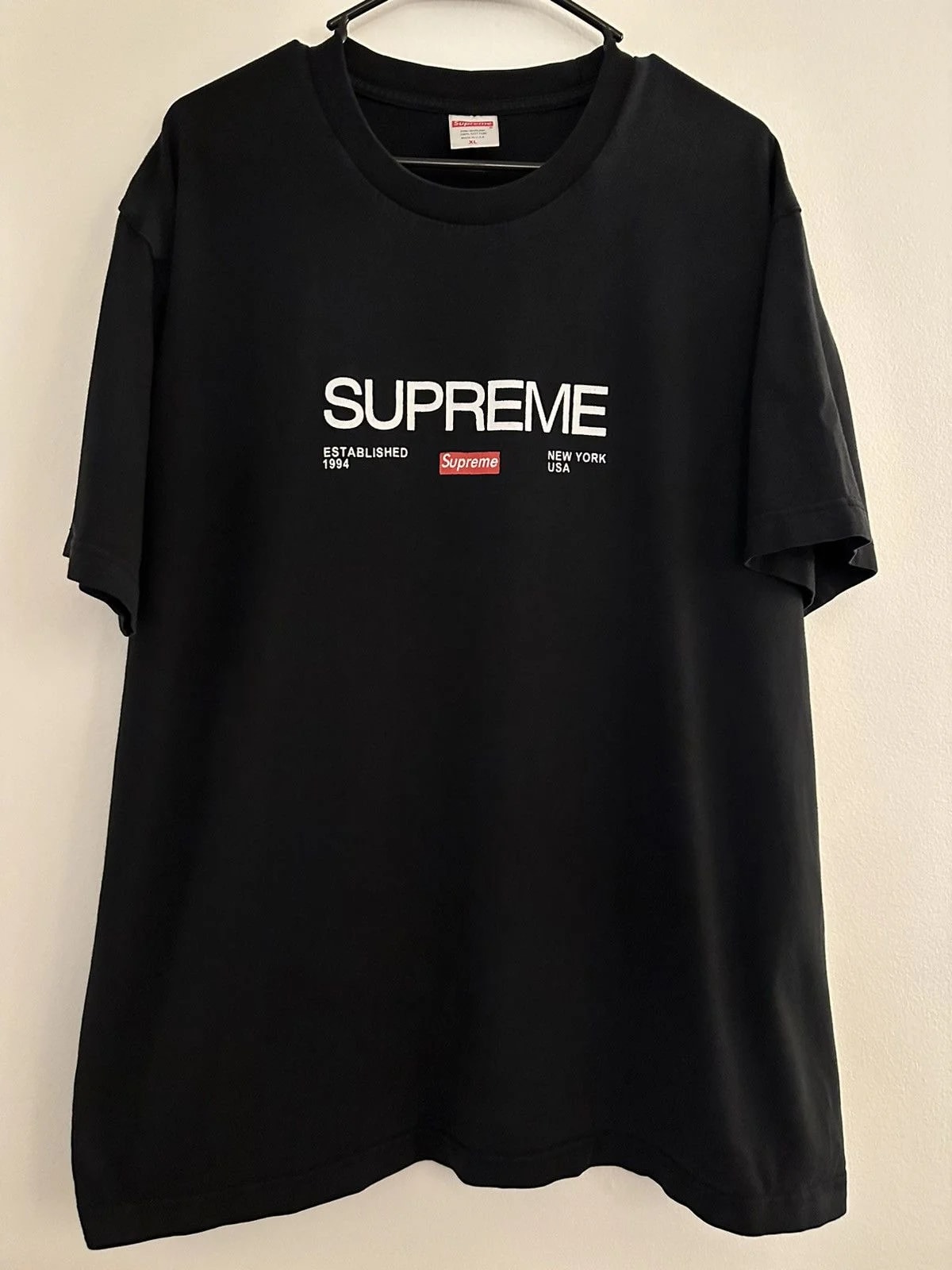 Supreme — Supreme Est. 1994 Tee — streetwear — resale