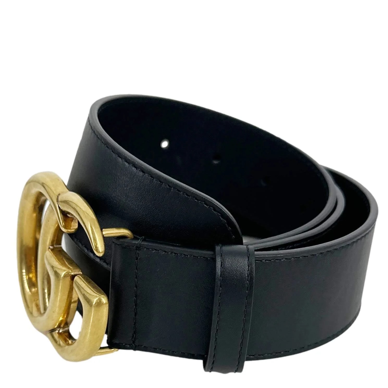 Gucci Double G Marmont Buckle Belt Size 90.36 400593 4