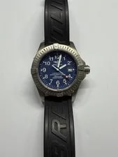 Breitling Avenger Seawolf E17370 44mm Black Arabic Titanium Head Only 4