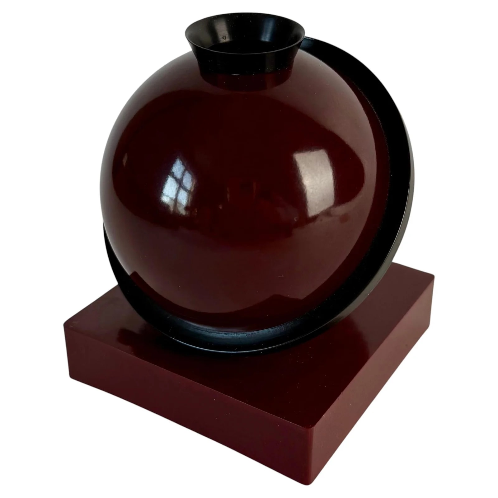 Swedish Art Deco Bakelite Saturn Candlestick, 1930s — decorative_object — resale