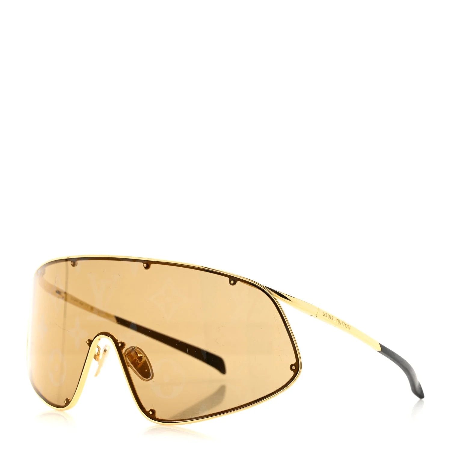 Louis Vuitton — Metal Golden Mask Sunglasses Z1649U — Accessory — resale